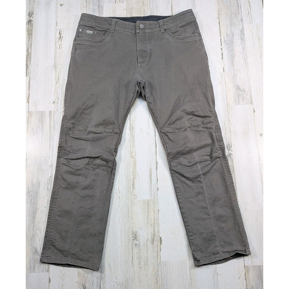 Kuhl Pants Mens Fits 40x31 Gray Rebel Carpenter Vintage Patina Dye 5139*